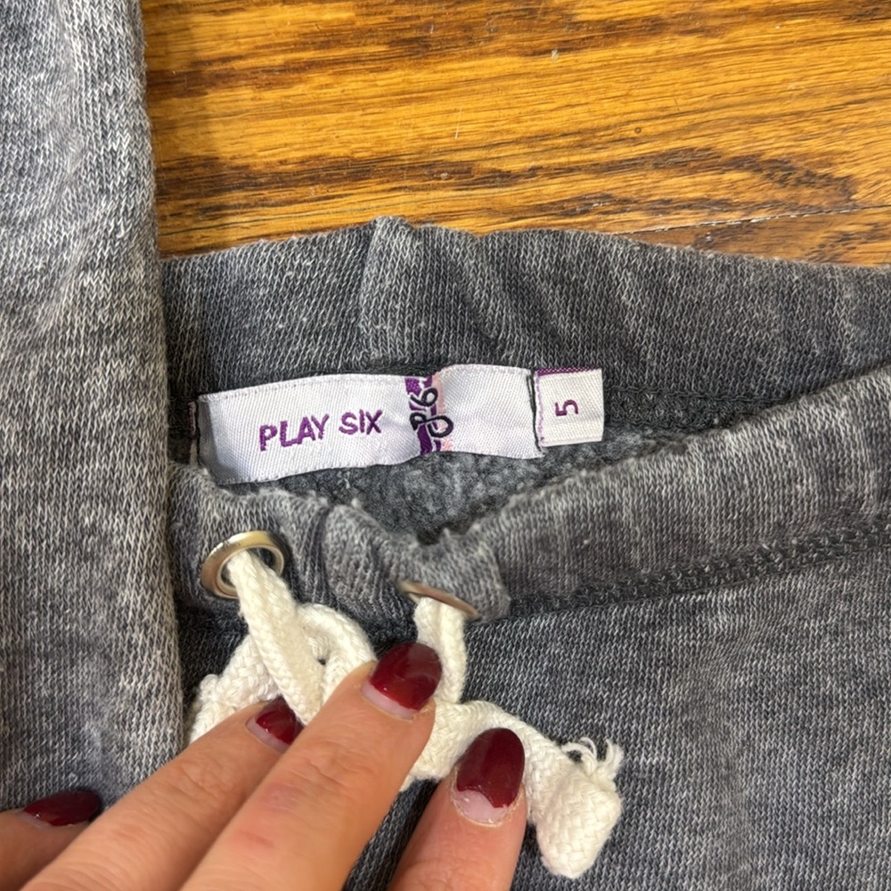 Vintage Havana play six 5 year old sweater sweatpants set smiley face emoji - Picture 2 of 7